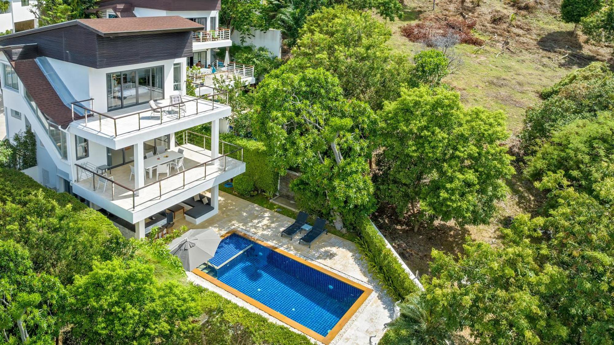 3 Bedroom Luxury 5 Star Seaview Villa Esprit Sdv087-By Samui Dream Villas Bang Rak Beach  Eksteriør billede