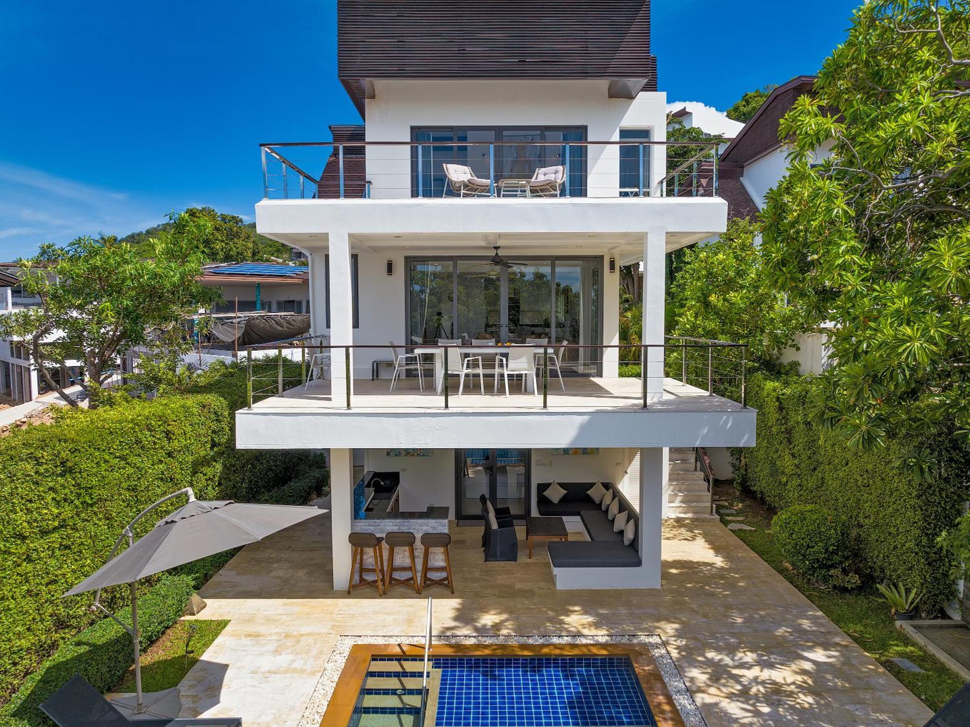 3 Bedroom Luxury 5 Star Seaview Villa Esprit Sdv087-By Samui Dream Villas Bang Rak Beach  Eksteriør billede