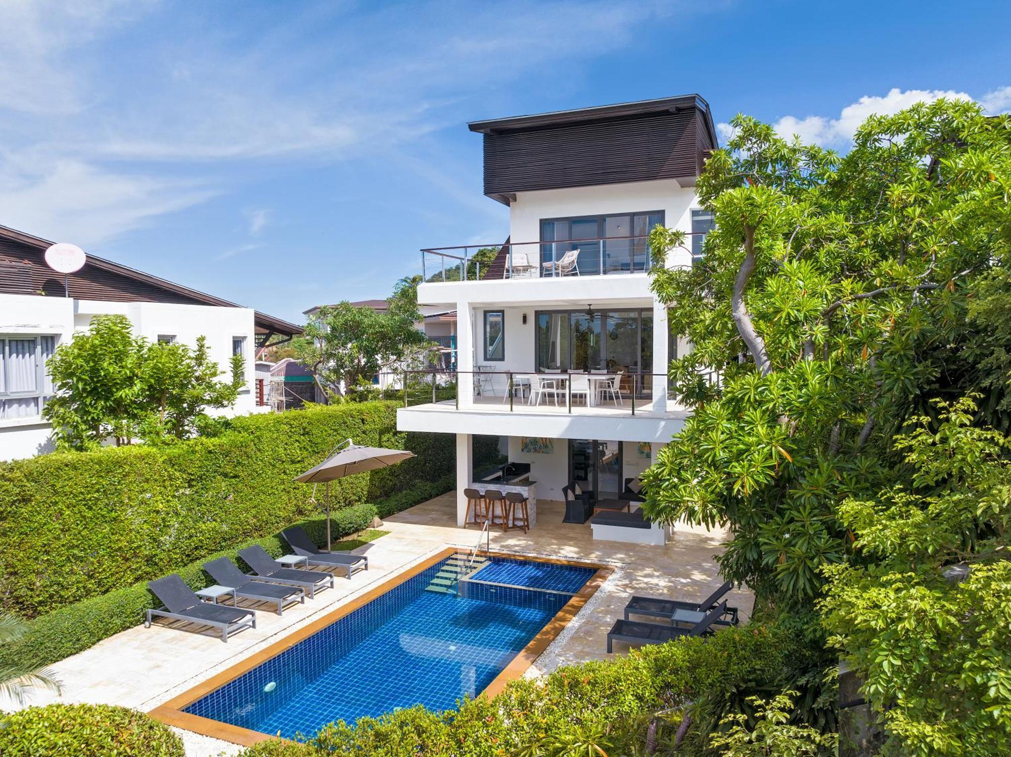 3 Bedroom Luxury 5 Star Seaview Villa Esprit Sdv087-By Samui Dream Villas Bang Rak Beach  Eksteriør billede
