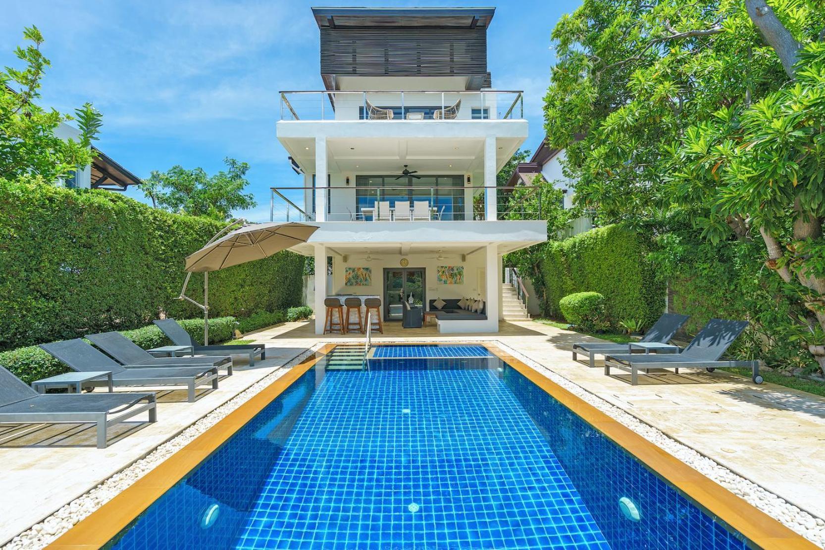 3 Bedroom Luxury 5 Star Seaview Villa Esprit Sdv087-By Samui Dream Villas Bang Rak Beach  Eksteriør billede